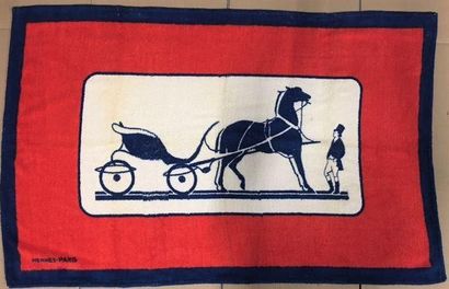 HERMÈS Paris
Lot de cinq serviettes éponge...