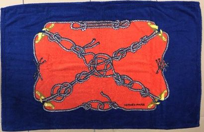 HERMÈS Paris
Lot de cinq serviettes éponge...