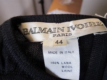BALMAIN IVOIRE Paris
Robe longue près du...