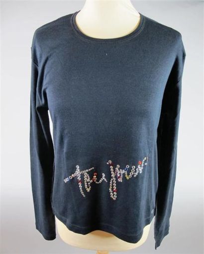 Sonia RYKIEL Paris
T-shirt en coton noir...