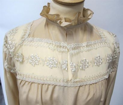 Ted LAPIDUS
Blouse rose poudré à rehaut de...