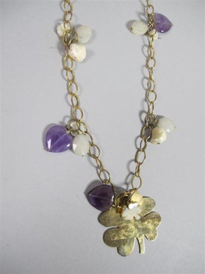 CECILE et JEANNE Paris
Collier en métal et...