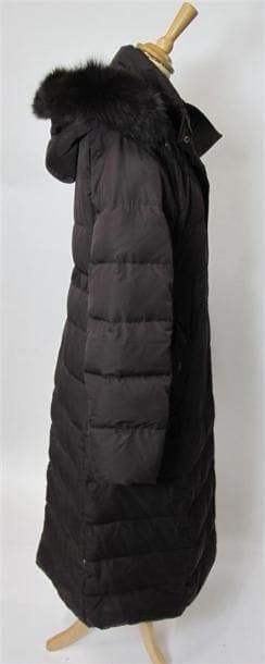 WEILL
Doudoune longue noire, capuche avec...