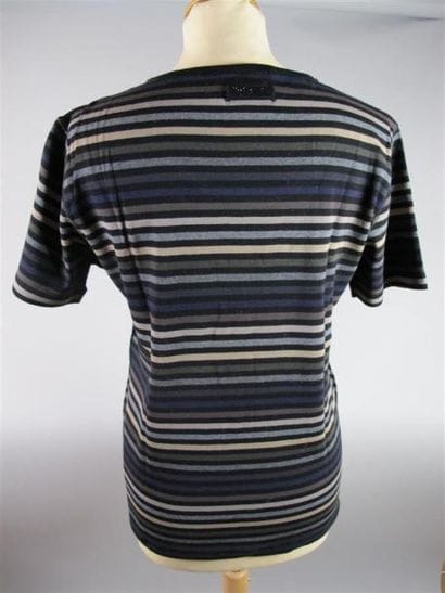 Sonia RYKIEL Paris
Deux T-shirts à rayures...