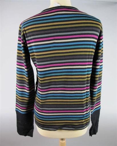 Sonia RYKIEL Paris
Deux T-shirts à rayures...