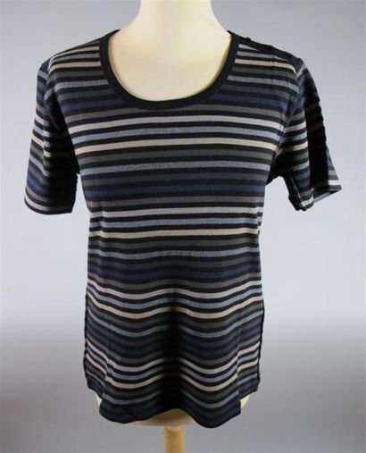 Sonia RYKIEL Paris
Deux T-shirts à rayures...