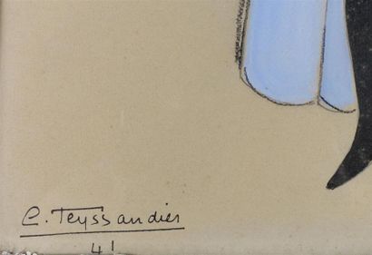 TEYSSANDIER Louis (1909-1987)
