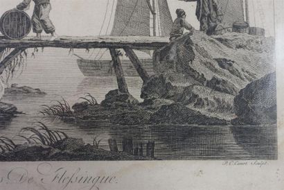 CANOT Pierre-Charles, d'après Jean Pillement...