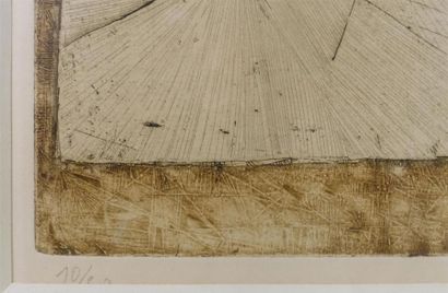 Gravure, signée en bas à droite, numérotée...