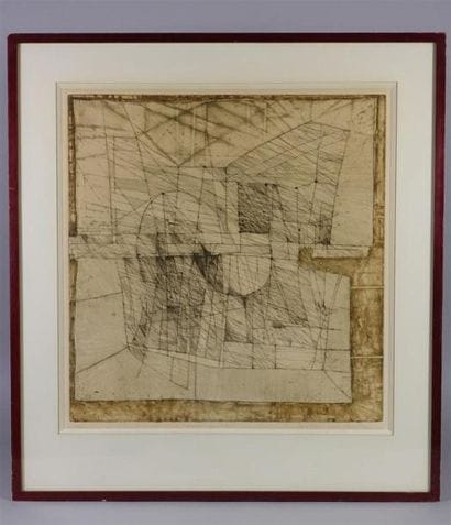 Gravure, signée en bas à droite, numérotée...