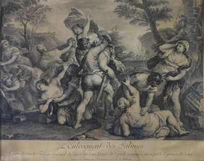 Trois gravures d'après Luca Giordano
