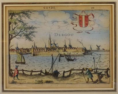 Deux vues de villes 