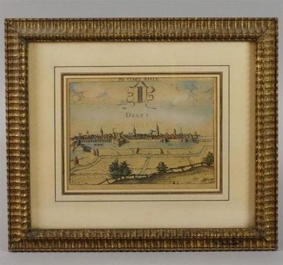 Deux vues de villes 
