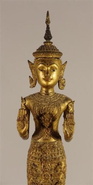 THAILANDE, début du XXe siècle
Statuette...