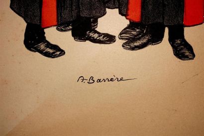 D'après Adrien BARRÈRE (1877-1931)
Gens de...