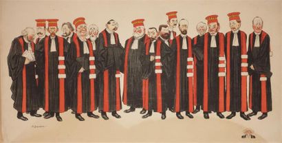 D'après Adrien BARRÈRE (1877-1931)
Gens de...