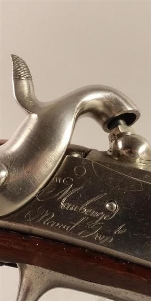 Pistolet de gendarmerie à percussion modèle...
