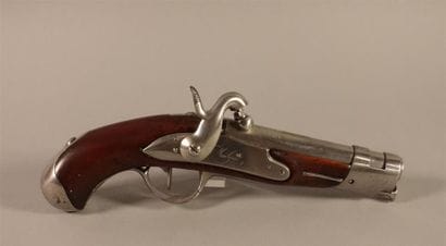 Pistolet de gendarmerie à percussion modèle...