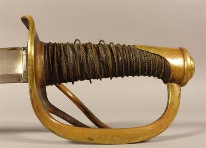 Sabre de cavalerie légère troupe modèle 1822....