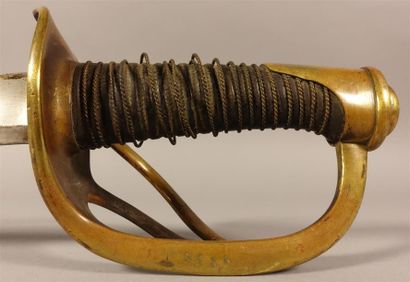 Sabre de cavalerie légère troupe modèle 1822....