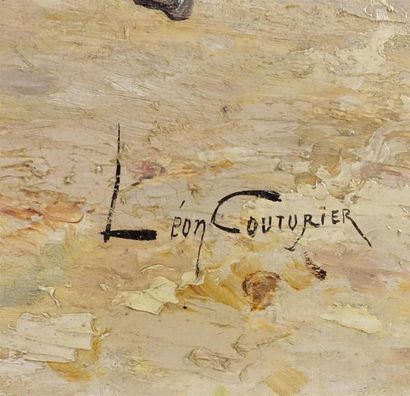 COUTURIER Léon-Antoine-Lucien (1842-1935)...