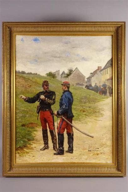 COUTURIER Léon-Antoine-Lucien (1842-1935)...
