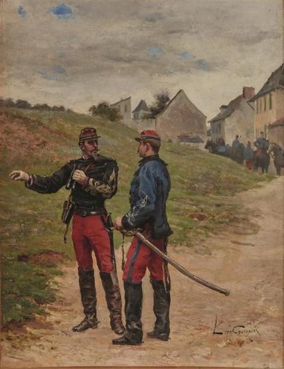 COUTURIER Léon-Antoine-Lucien (1842-1935)...
