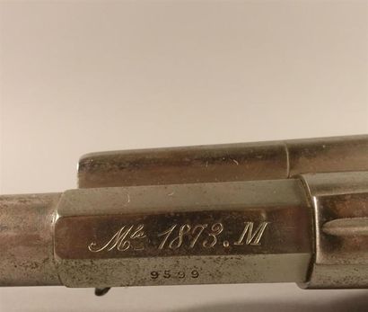 Revolver d'ordonnance de marine, six coups....