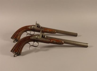 Coffret nécessaire de pistolets de duel en...