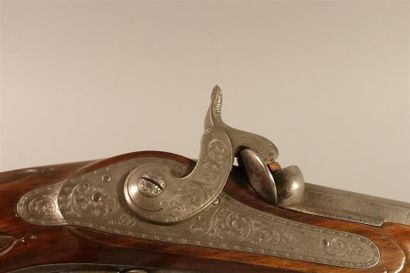 Coffret nécessaire de pistolets de duel en...