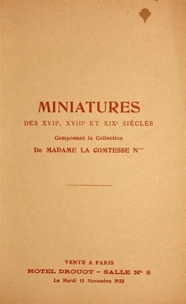 MINIATURES
Ensemble de huit catalogues :...