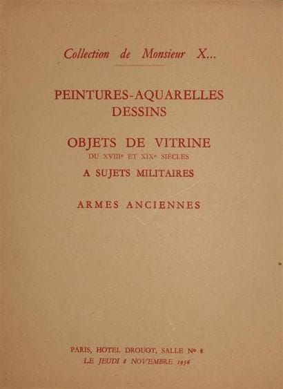 MINIATURES
Ensemble de huit catalogues :...