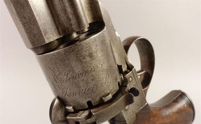 Revolver Lefaucheux à broche type 1858 civil,...