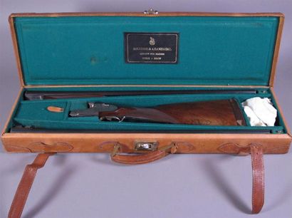Fusil de chasse à platines avec deux paires...
