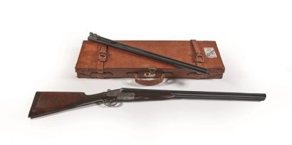 Fusil de chasse à platines avec deux paires...