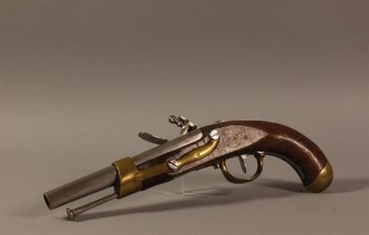 Pistolet de cavalerie à silex modèle an IX...