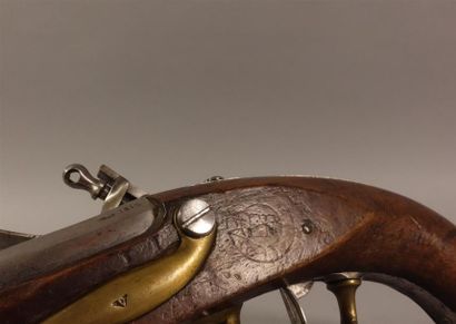 Pistolet de cavalerie à silex modèle an IX...