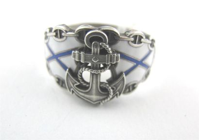Bague d'Officier de la Marine Impériale....
