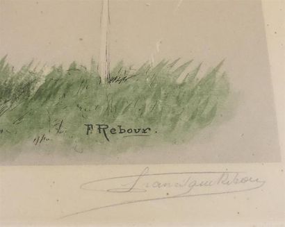 D'après Francisque REBOUR (XIX-XX)
