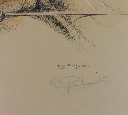D'après Eugène PÉCHAUBÈS (1890-1967)
