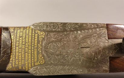 Fusil de chasse à platines 