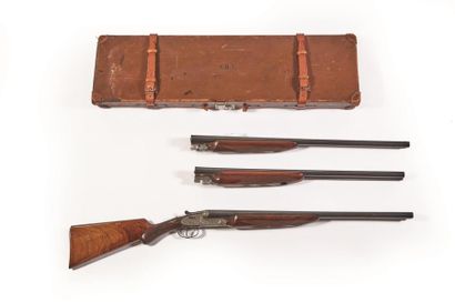 Fusil de chasse à platines 