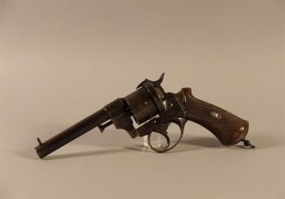 Revolver à broche Lefaucheux type 1858 fabrication...