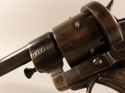 Revolver à broche Lefaucheux type 1858 fabrication...