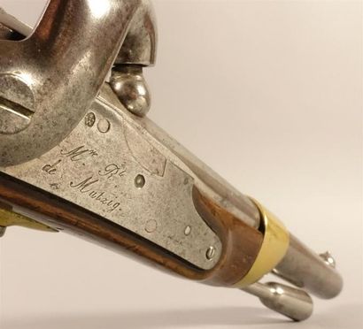 Pistolet de cavalerie à percussion modèle...
