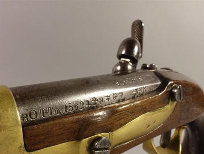 Pistolet de cavalerie à percussion modèle...