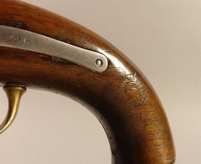 Pistolet de marine à percussion modèle 1849....
