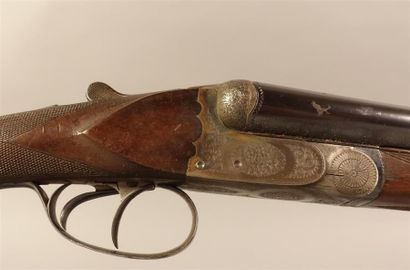 Fusil de chasse Hammerless, deux coups, calibre...