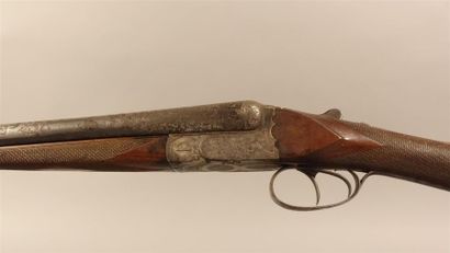 Fusil de chasse Hammerless, deux coups, calibre...