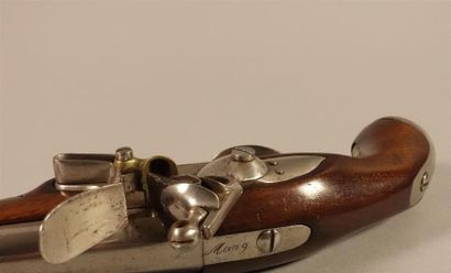 Pistolet de gendarmerie à silex modèle An...